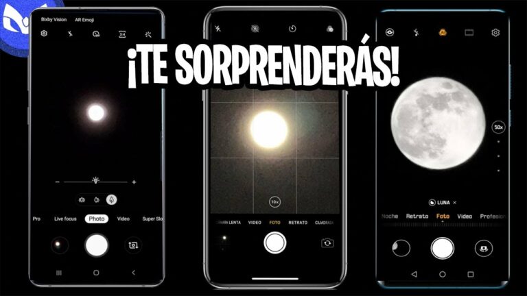Cách chụp ảnh mặt trăng bằng điện thoại di động
