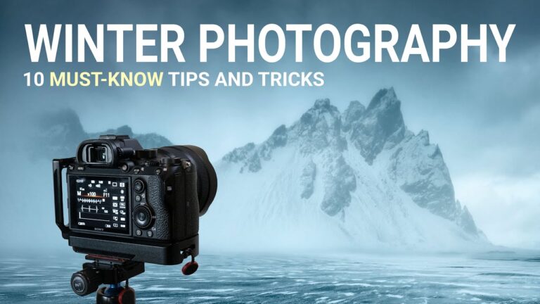 氷の写真を撮る方法