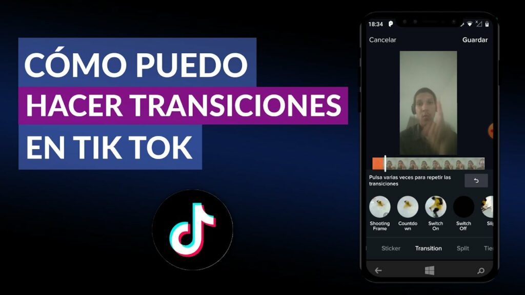 Cómo Hacer Transiciones en TikTok con Fotos