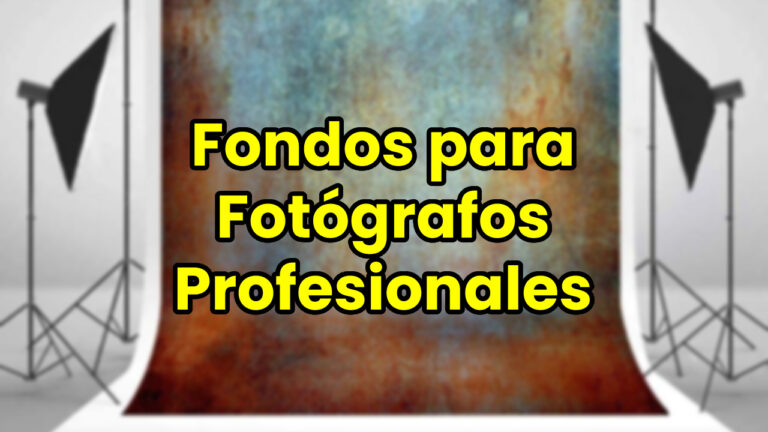 Fondos para Fotógrafos Profesionales