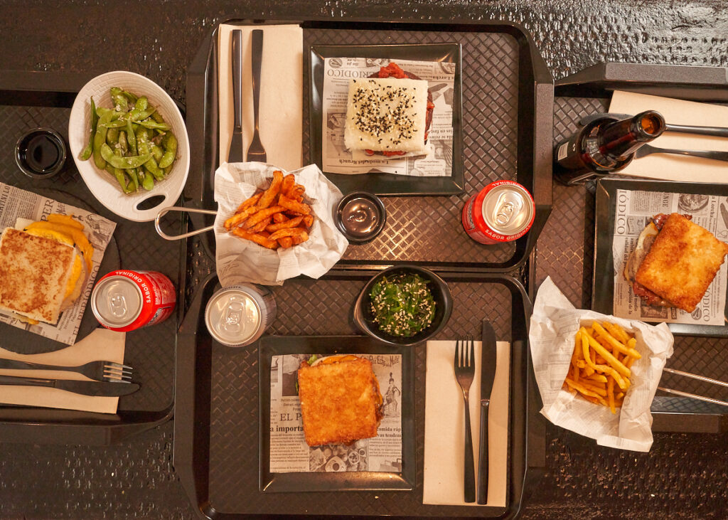 Fotografía Gastronómica Madrid Tokio Buger Sushi para Redes Sociales