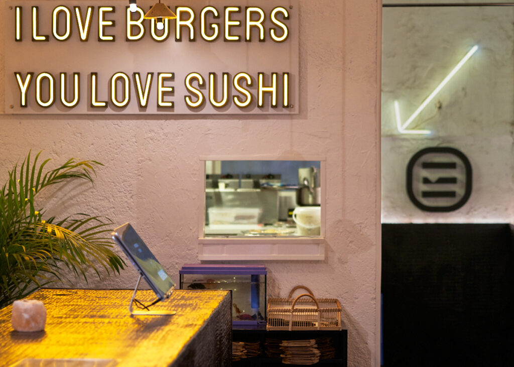 Fotógrafo de Interiores Madrid Tokyo Burger sushi