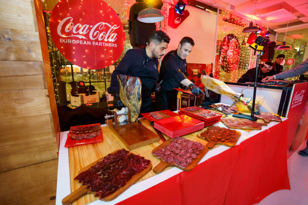 Fotógrafo evento Madrid: Cena empresa de Coca Cola